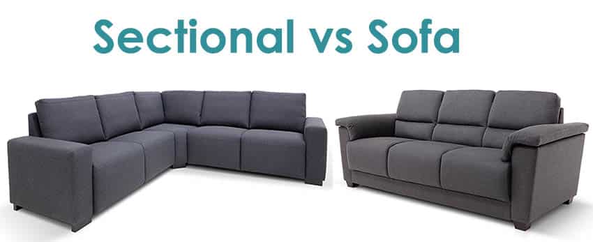 Sectional vs sofa