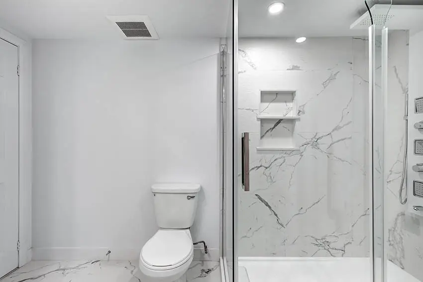 Using Quartz Slabs In The Bath For Shower Walls, Seating and Floors —  Stonelink Marble & Granite