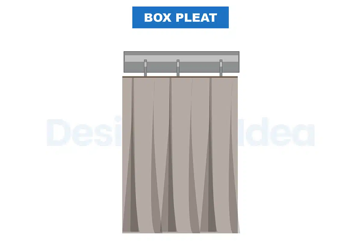 Box pleat