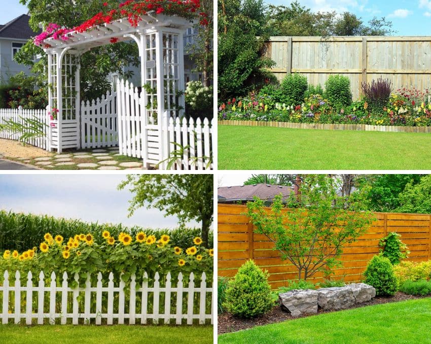 different fence styles and designs