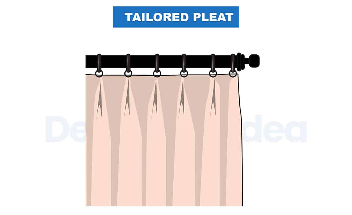 Tailored pleat