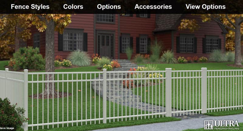 Ultra fence design software