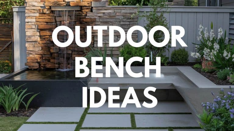 49 Outdoor Bench Ideas (Seating Pictures & Designs)
