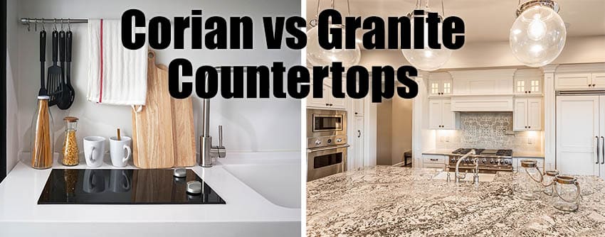 Corian vs granite kitchen countertops