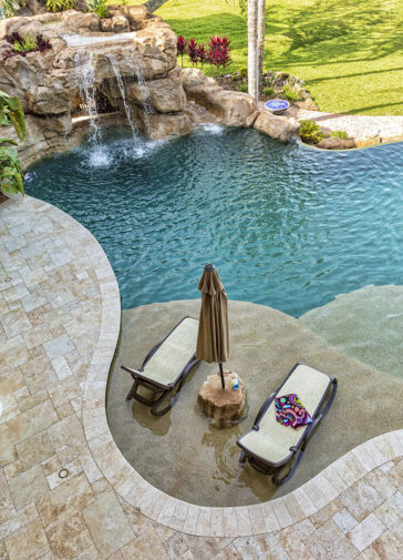 Travertine Pool Deck Pros and Cons