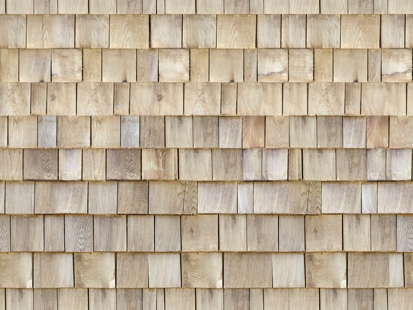 Example of a cedar siding