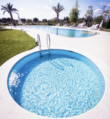 cold plunge pool in ground