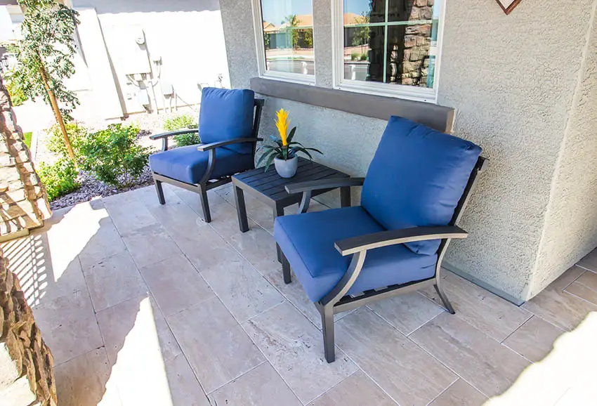 Marine polymer outdoor furniture