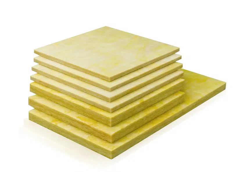 Mineral wool sheets for insulation