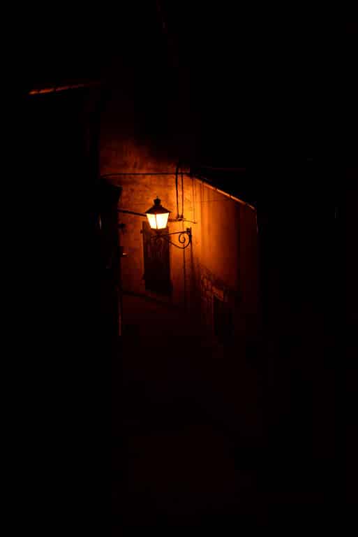 Red porch light represents awareness