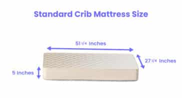 Crib Mattress Sizes (Dimensions Guide)