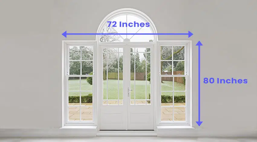 Door proportions  French doors interior, French door sizes