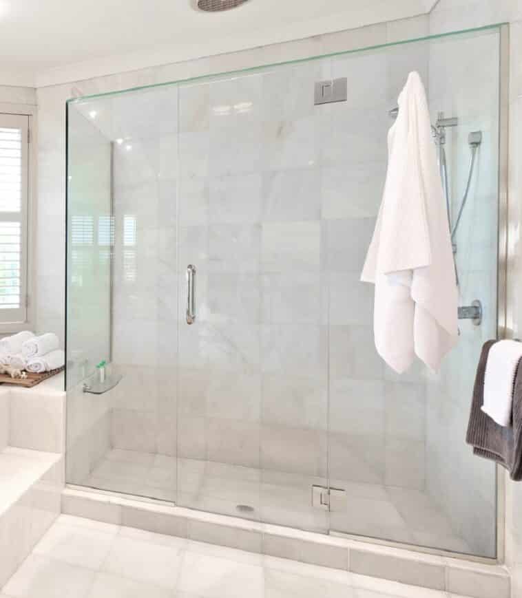 What is the cost for glass shower door installation in Florence, TX?