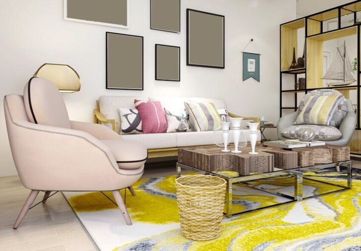 How to Choose Living Room Carpet Colors: Design Tips