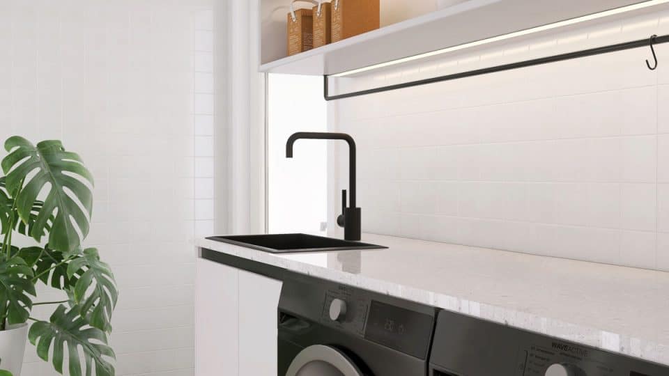 Laundry Room Countertops (9 Best Types & Materials)