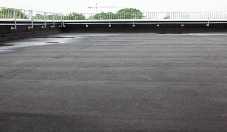 Peel And Stick Roofing Pros And Cons   Flat Roof With Peel And Stick Is 728x423 