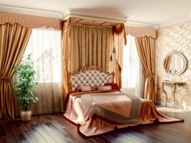 Gold Bedroom Ideas (Color Matching Guide)