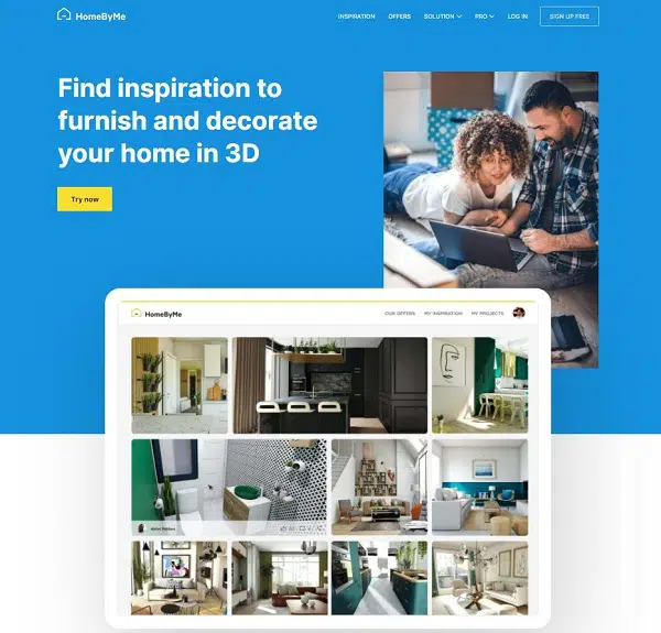 homebyme homepage