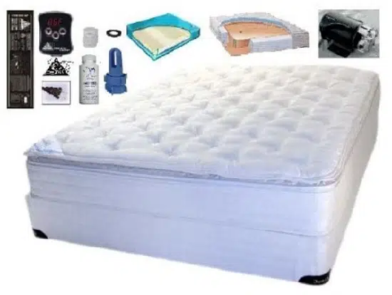 King size softside pillow waterbed mattress