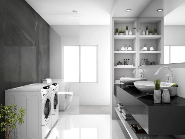 Adding a Laundry in the Bathroom (Combo Room Ideas)