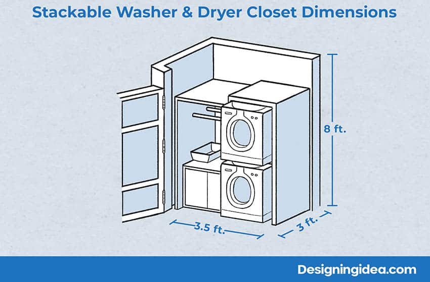 Laundry Closet One Unit Layout Dimensions Drawings 47 OFF