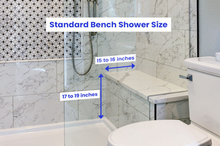 shower-bench-dimensions-size-guide