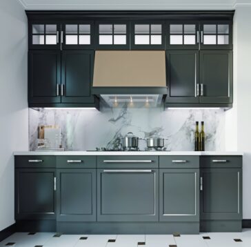 Double Stacked Kitchen Cabinets - Designing Idea