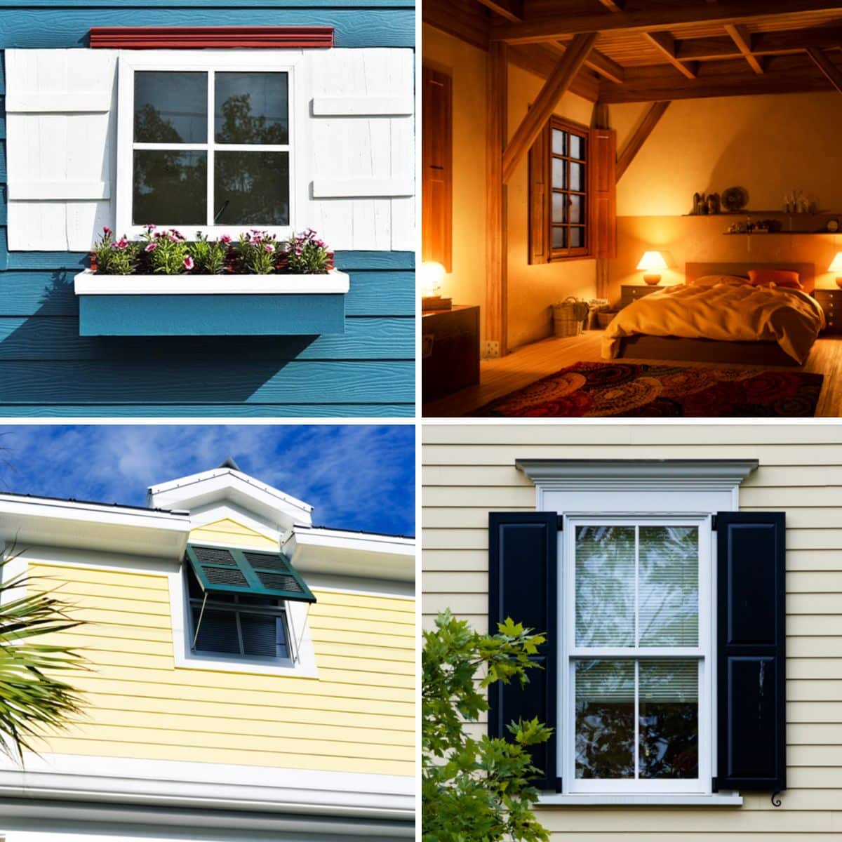 different types of shutters