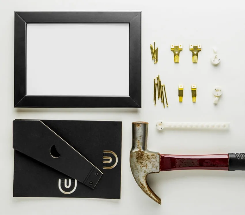 DIY home decoration tool set for picture frame