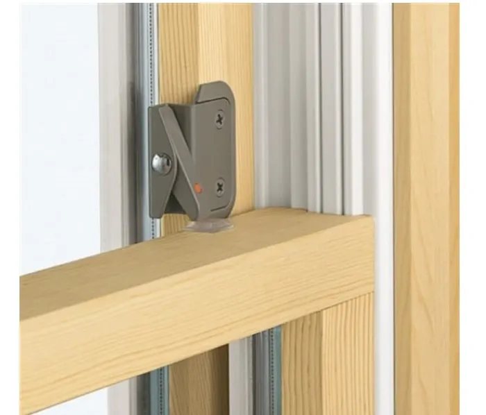 Double hung window opening control device