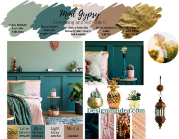 Bohemian Paint Colors (Matching & Design Guide) - Designing Idea
