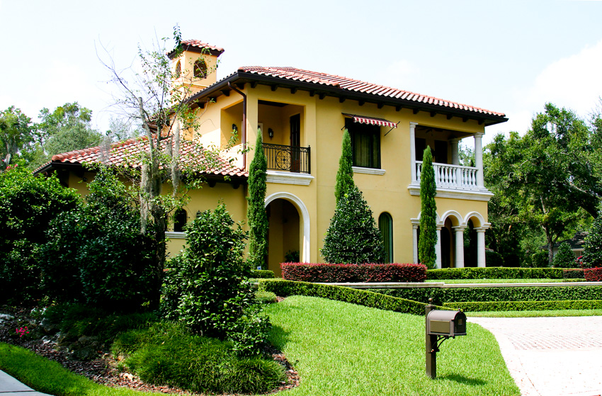 Traditional spanish style house