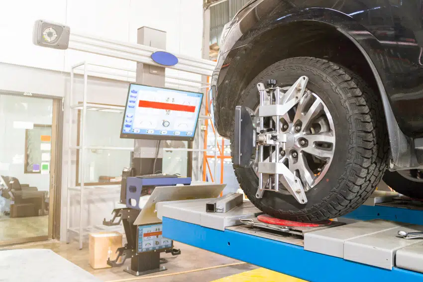 Wheel calibration car diagnostics garage