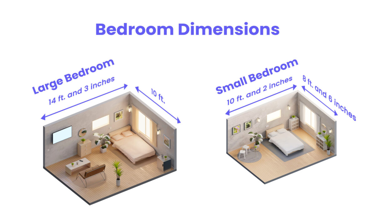 Bedroom Layout With Dimensions