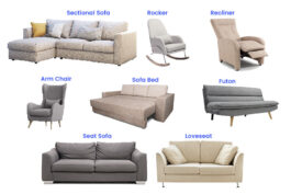 How Much Does a Couch Weigh? For Sofa, Loveseat & Sectionals