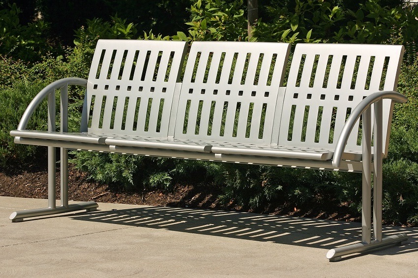 Aluminum bench