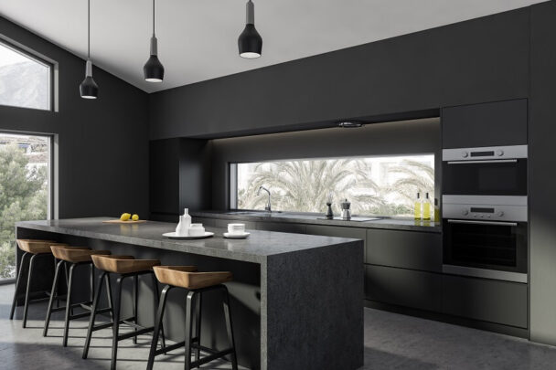 Matte Black Kitchen Cabinets (Pros and Cons)