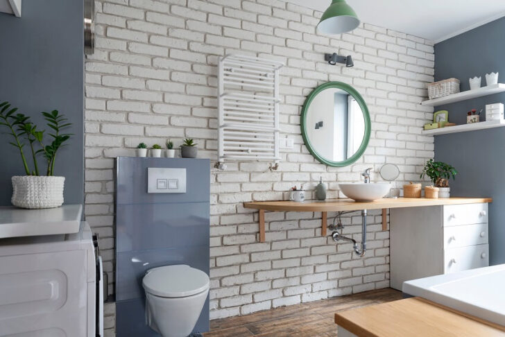 Bathroom Wall Covering Instead of Tiles (10 Alternatives)