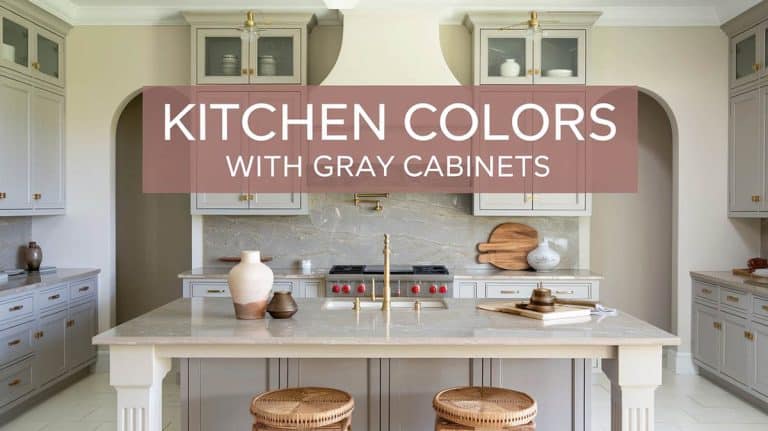 Kitchen Colors with Gray Cabinets (Stylish Ideas)