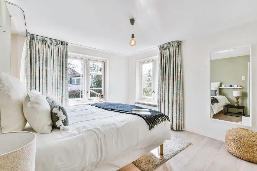 Luxury bedroom of house in beautiful design 