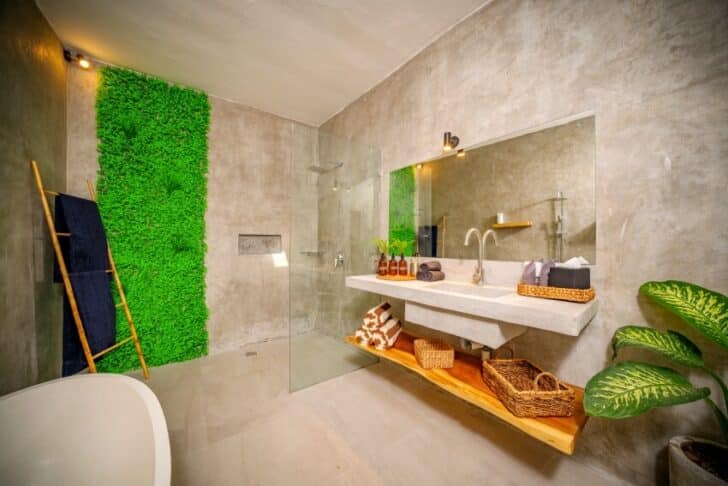 Stucco Shower Walls (10 Finishes &amp; Designs)