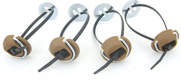 Outdoor furniture anchor kit tie down