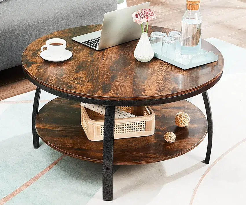 Round table style with spider legs
