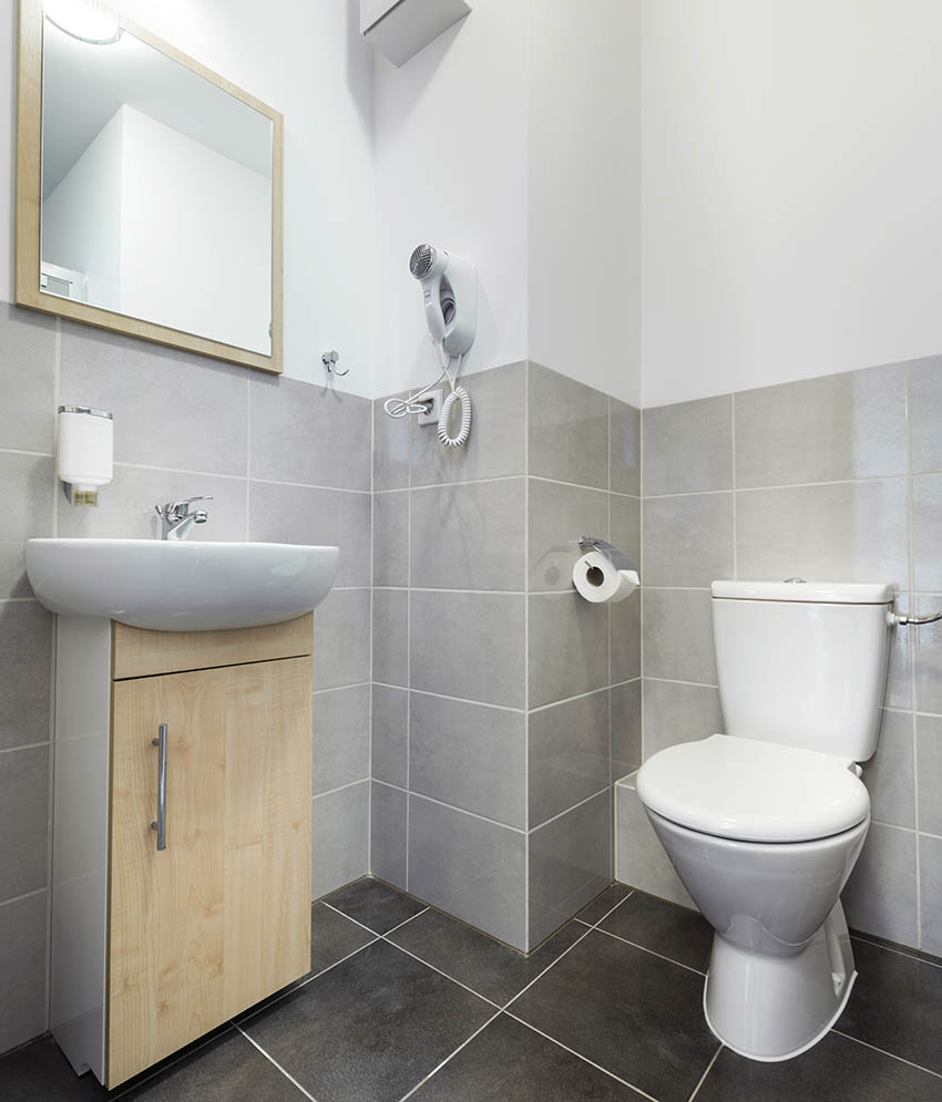 pedestal under sink storage bathroom vanity