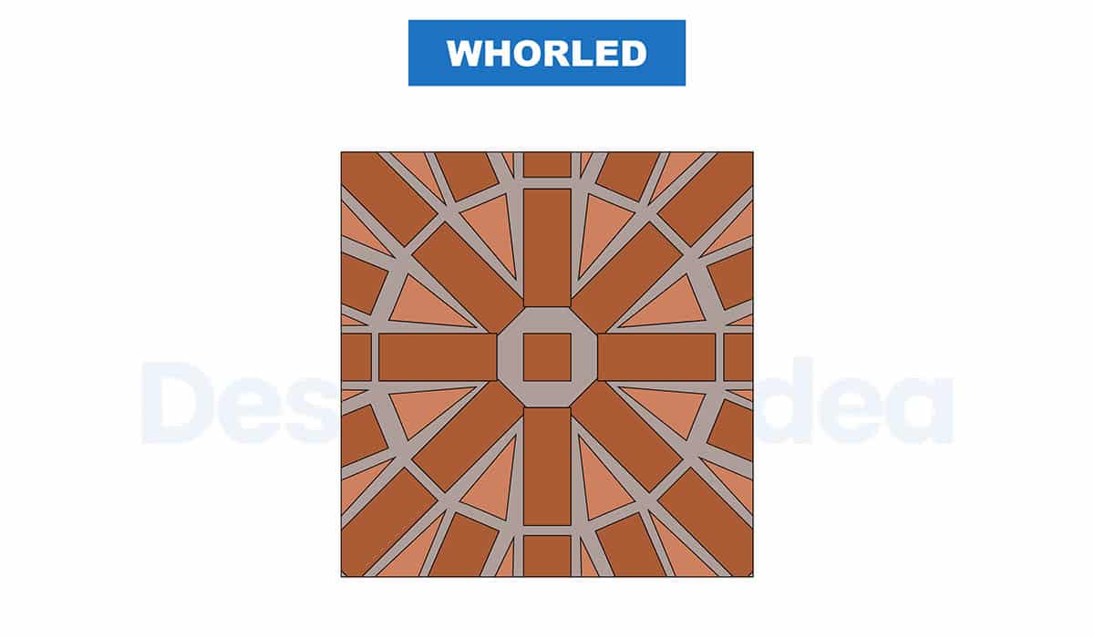 Whorled pattern
