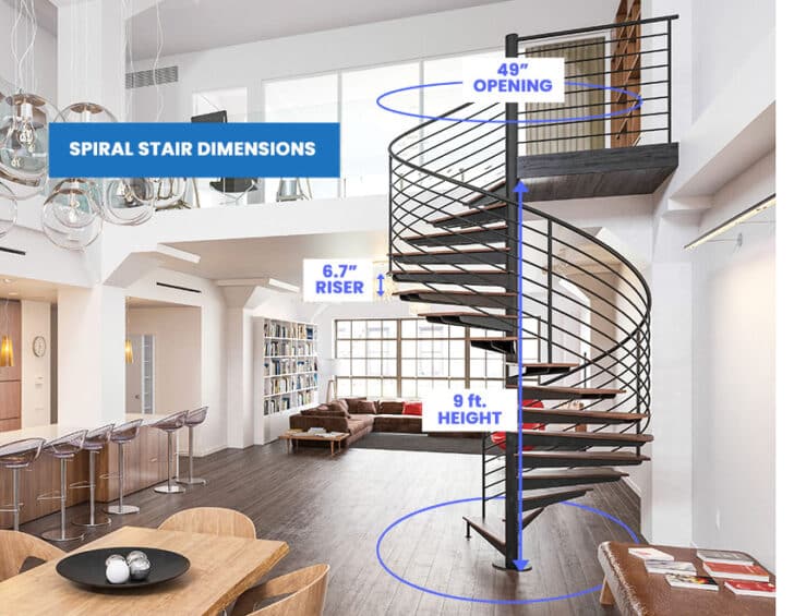 Stair Dimensions (Staircase & Railing Sizes Guide)