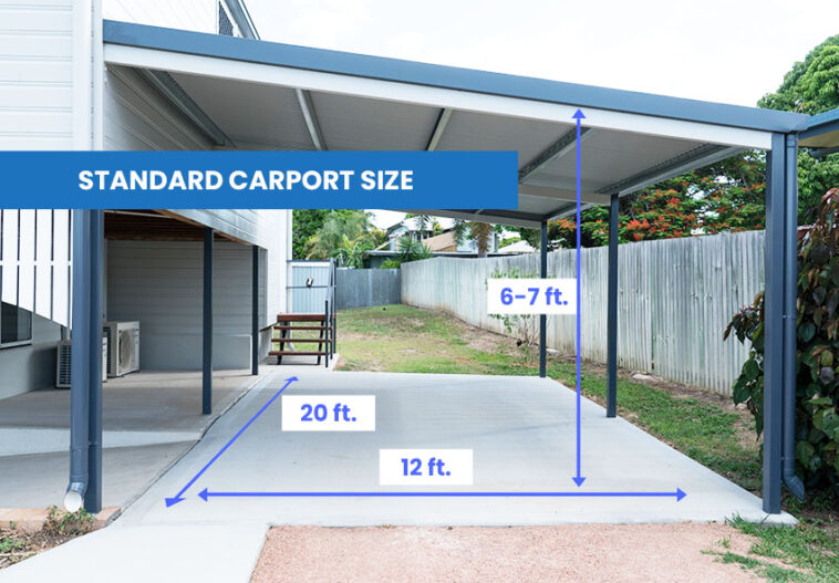 Carport Sizes (Standard Types & Dimensions) - Designing Idea