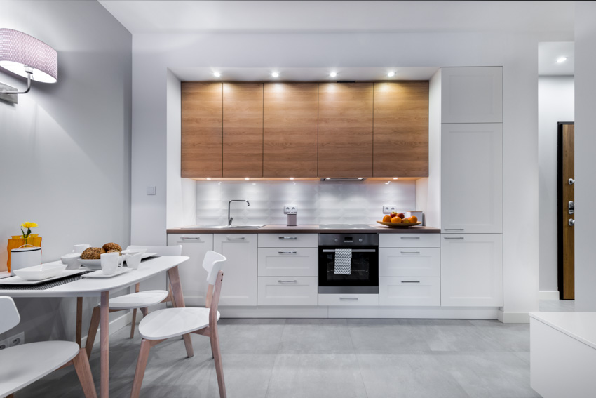 Beautiful kitchen with single wall design