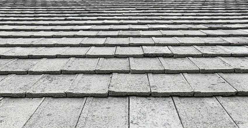 Concrete roof tiles