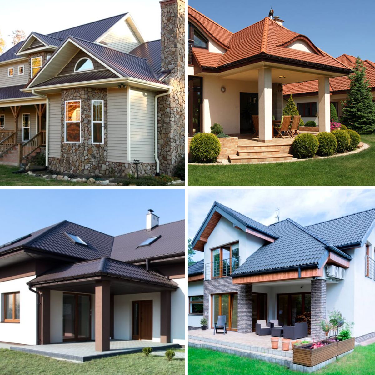 different types of roof overhangs